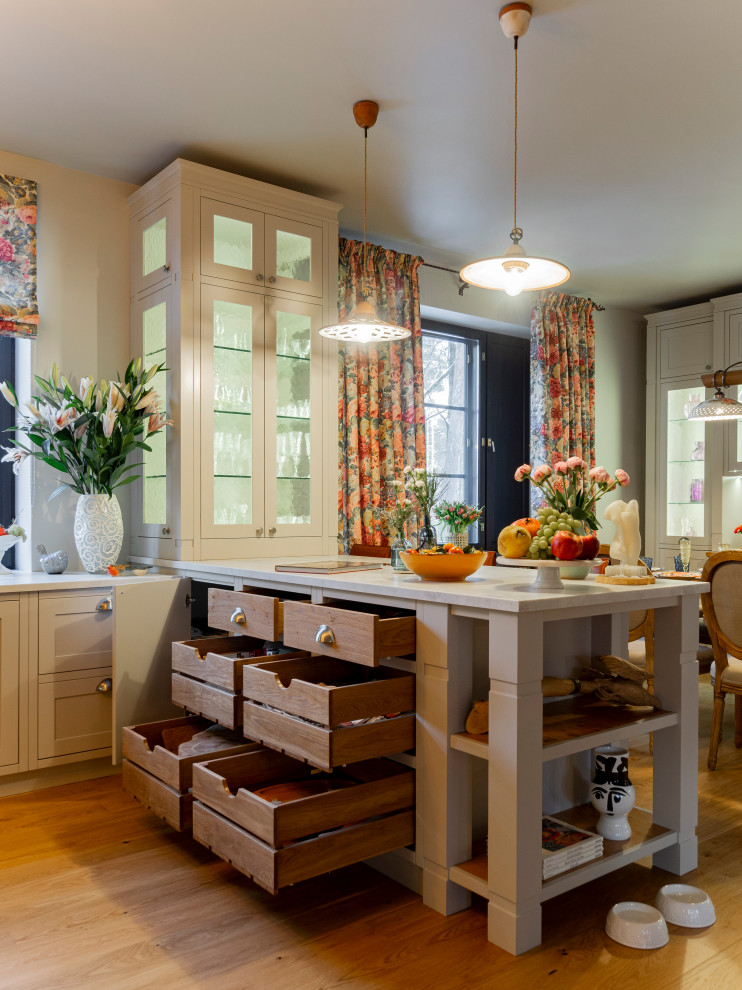 Роскошная кухня-гостиная