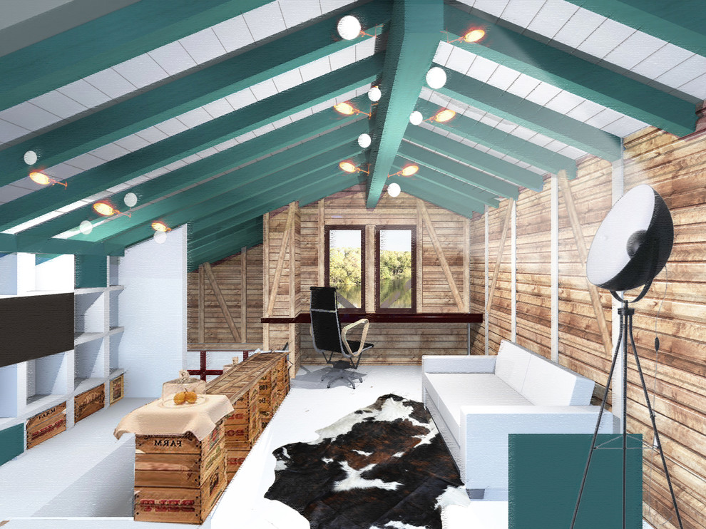 Обложка проекта: Проект каркасного дома