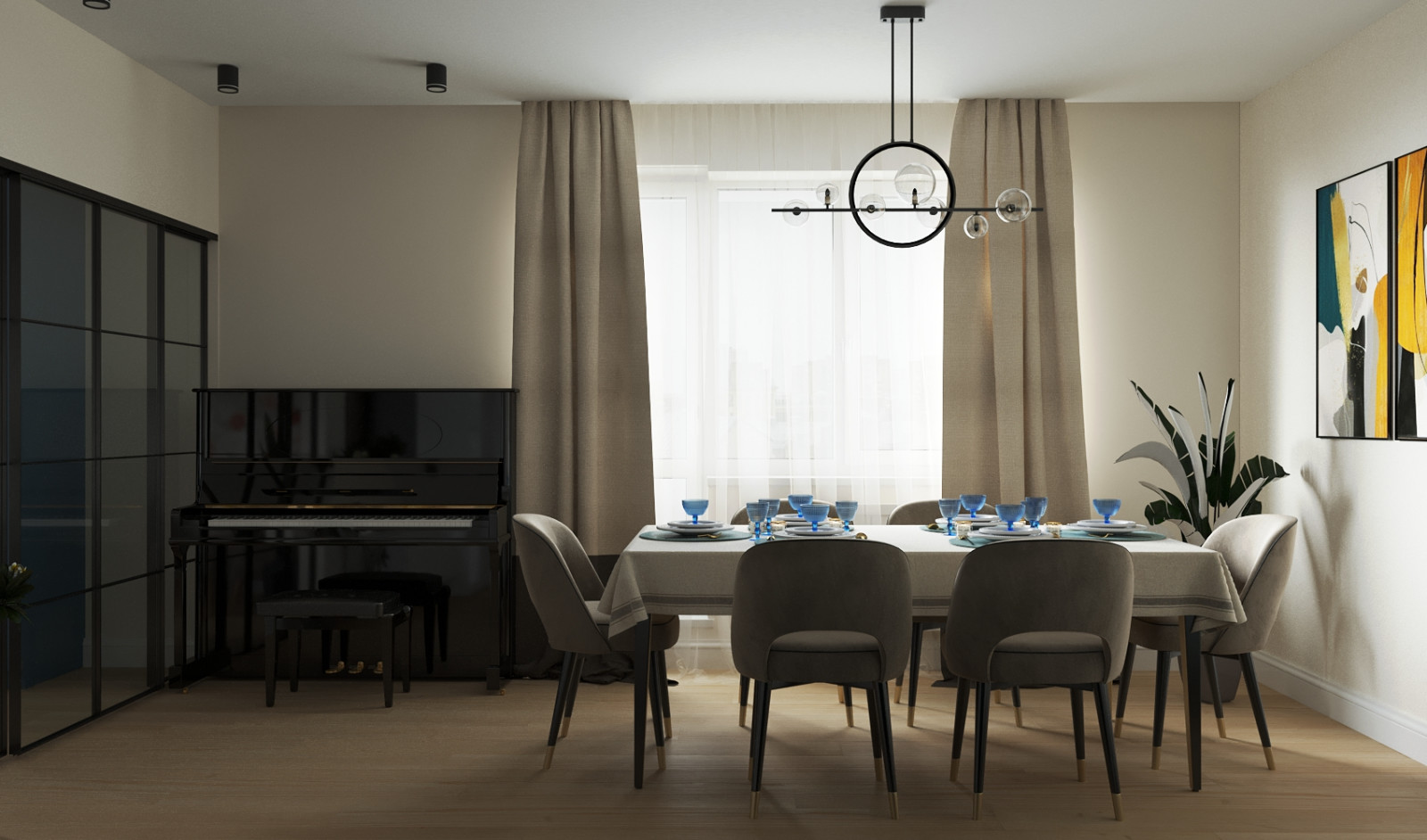 Обложка проекта: гостиная