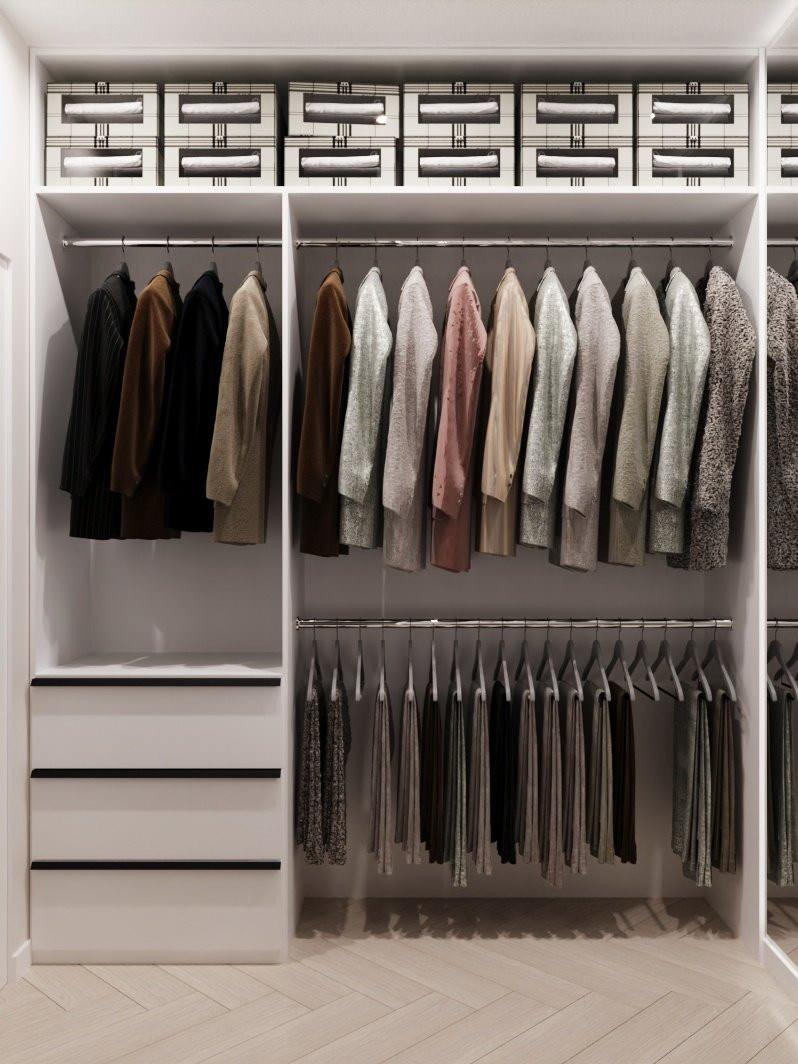 Дизайн гардеробной