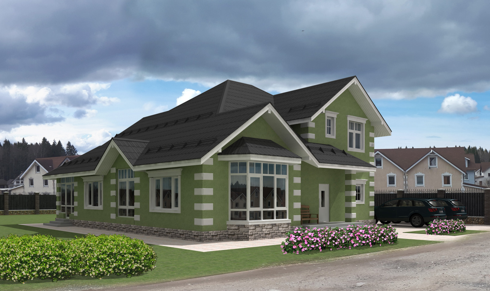 Обложка проекта: Коттедж Лисий нос