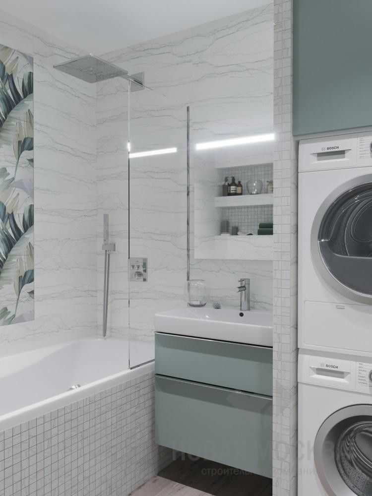 Дизайн-проект трехкомнатной квартиры площадью 87 кв.м в ЖК «Лучи»