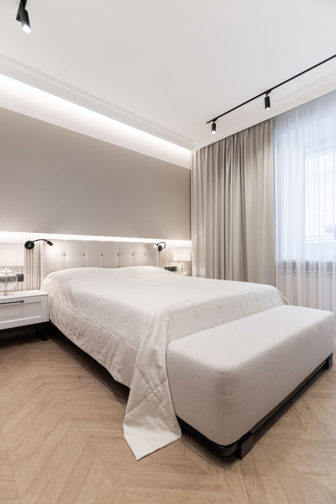 Спальня в стиле английская классика с элементами неоклассики