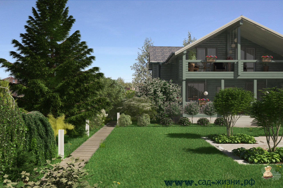 Благоустройство частного земельного участка в г. Истре