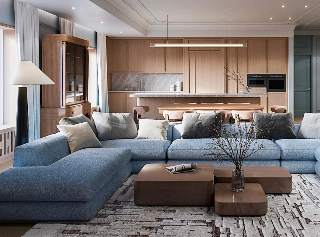 Обложка проекта: Дизайн апартаментов, Реализация.