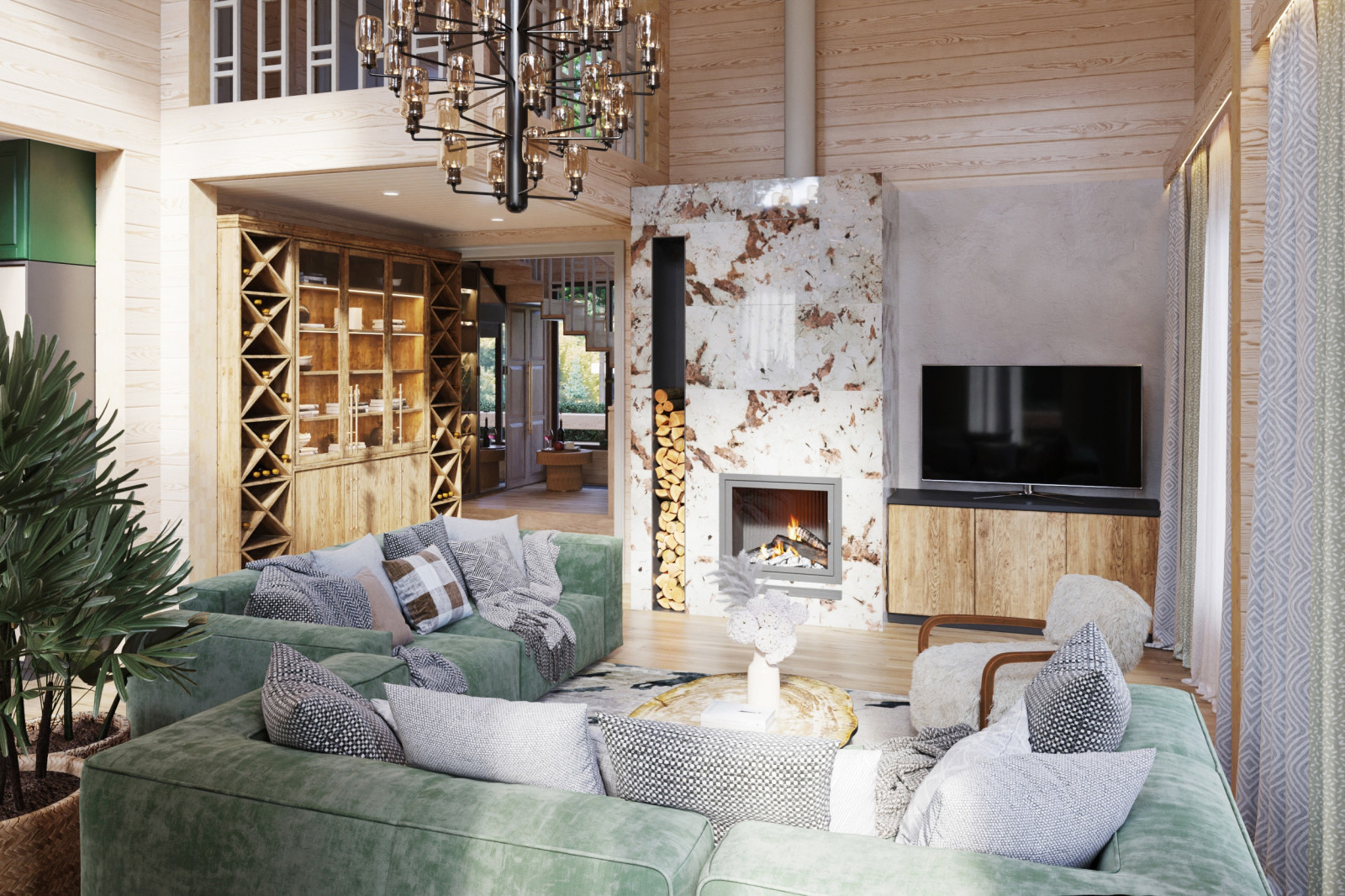 Частный дом в поселке "Сосны"