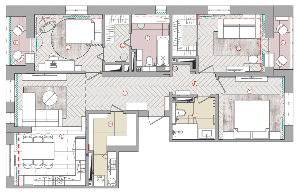 ЖК Квартал Олимпика, ул. Академика Парина, 29