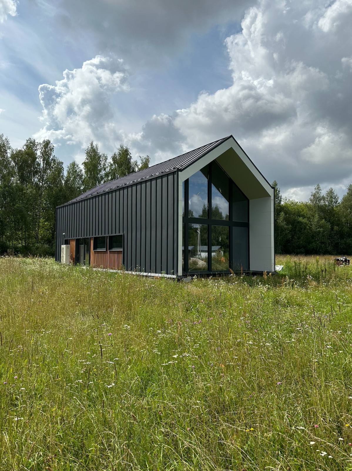 Фахверк в стиле Barn House