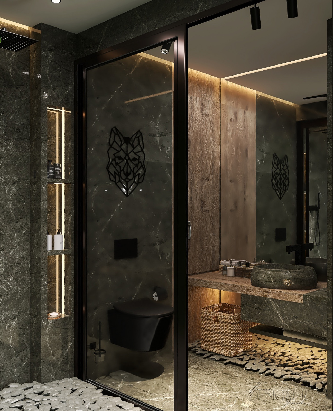 Обложка проекта: Брутальная квартира для мужчины Берлога-Лофт