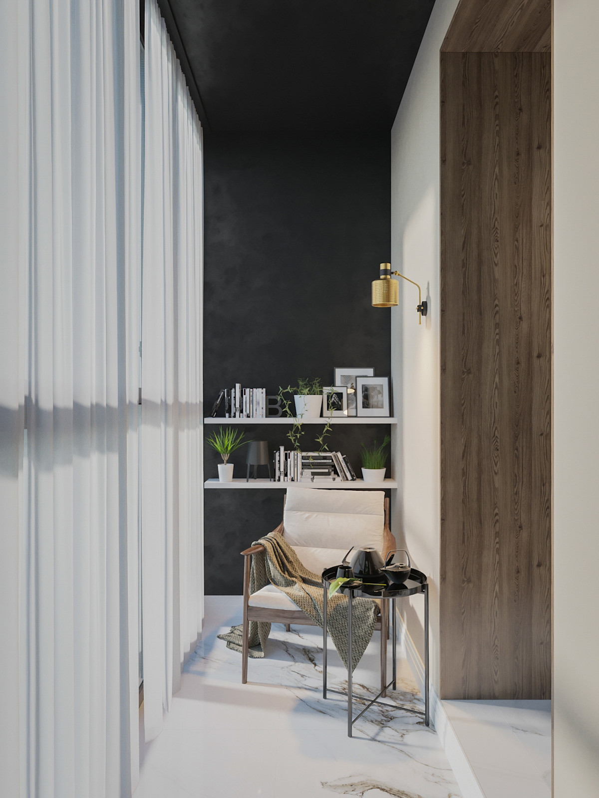 Дизайн квартиры в г. Омске ЖК "Серебряный берег"