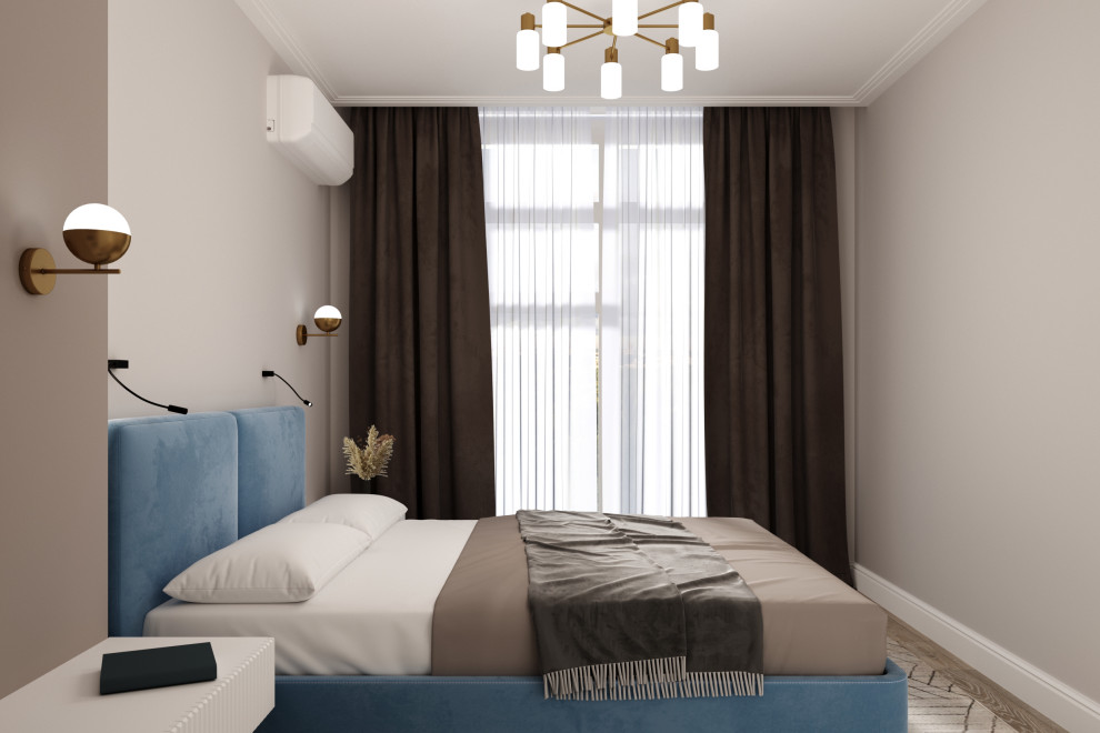 Спальня на стадии реализации