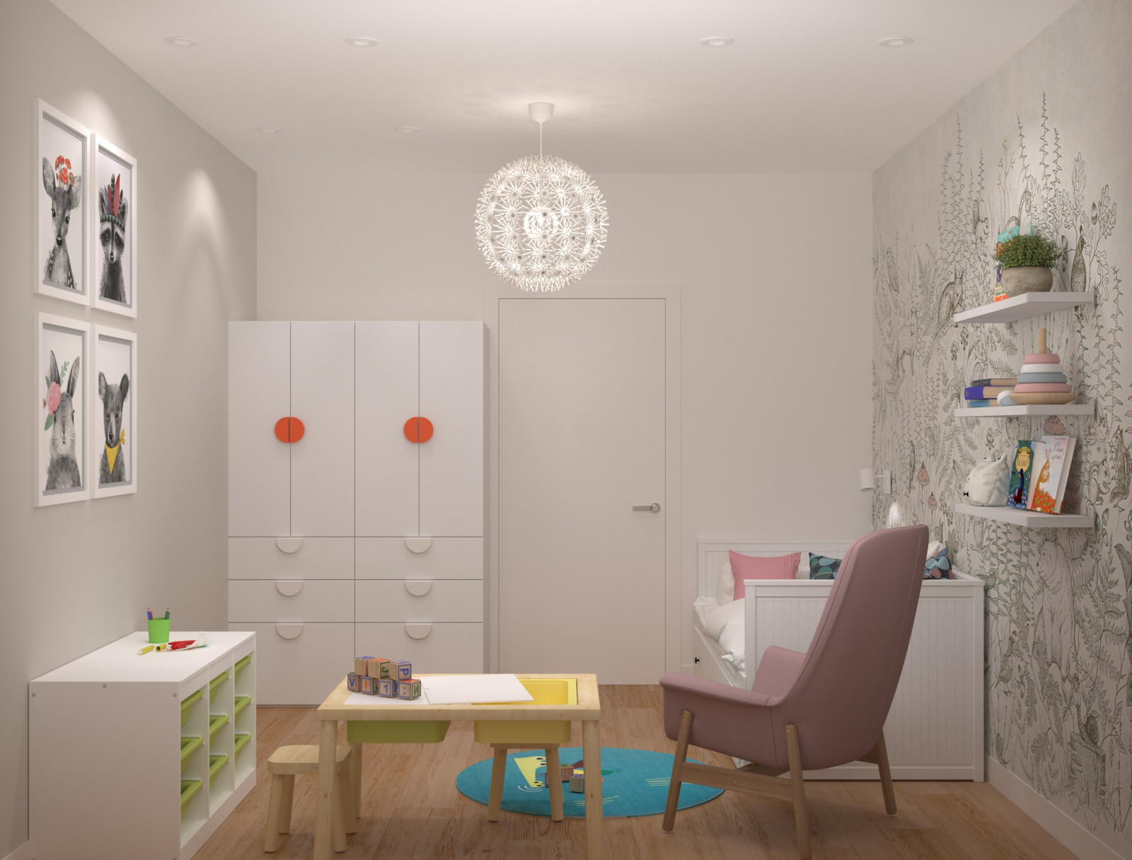 Трехкомнатная квартира 77 м.кв. на проспекте Мира