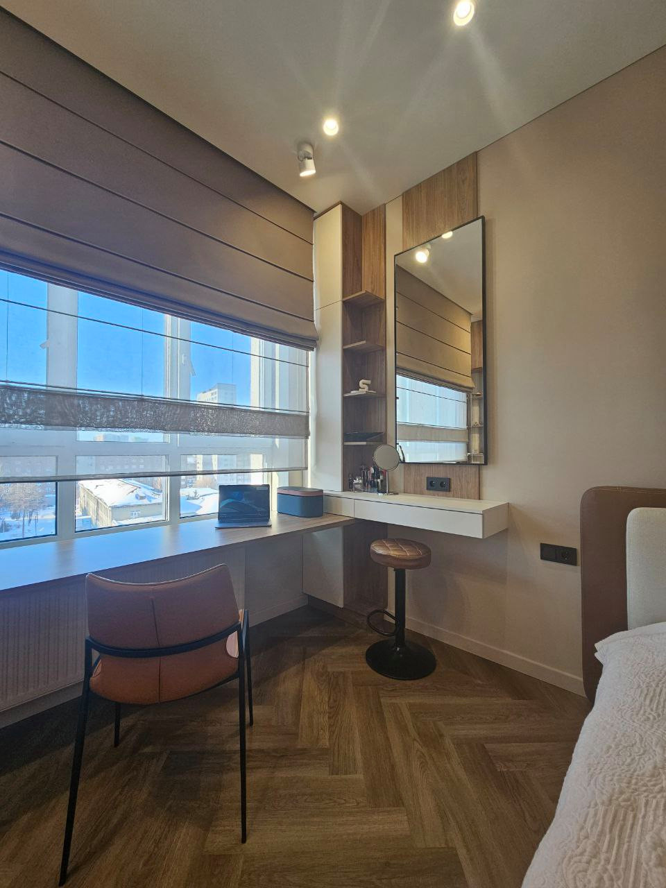 Двух комнатная квартира в стиле эко минимализм. 2023-24 г