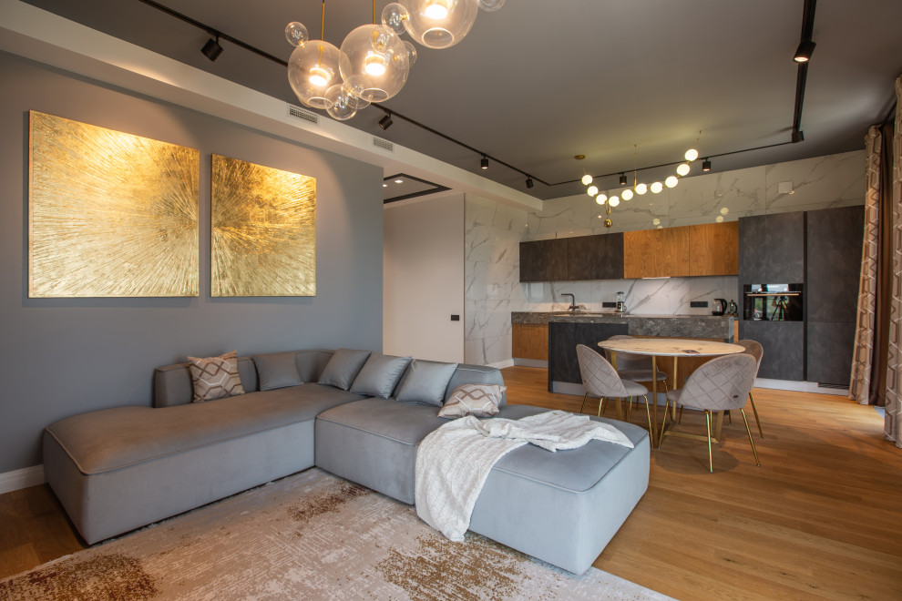 Фотографии проекта - квартира в стиле ар-нуво, ЖК "Кокос"