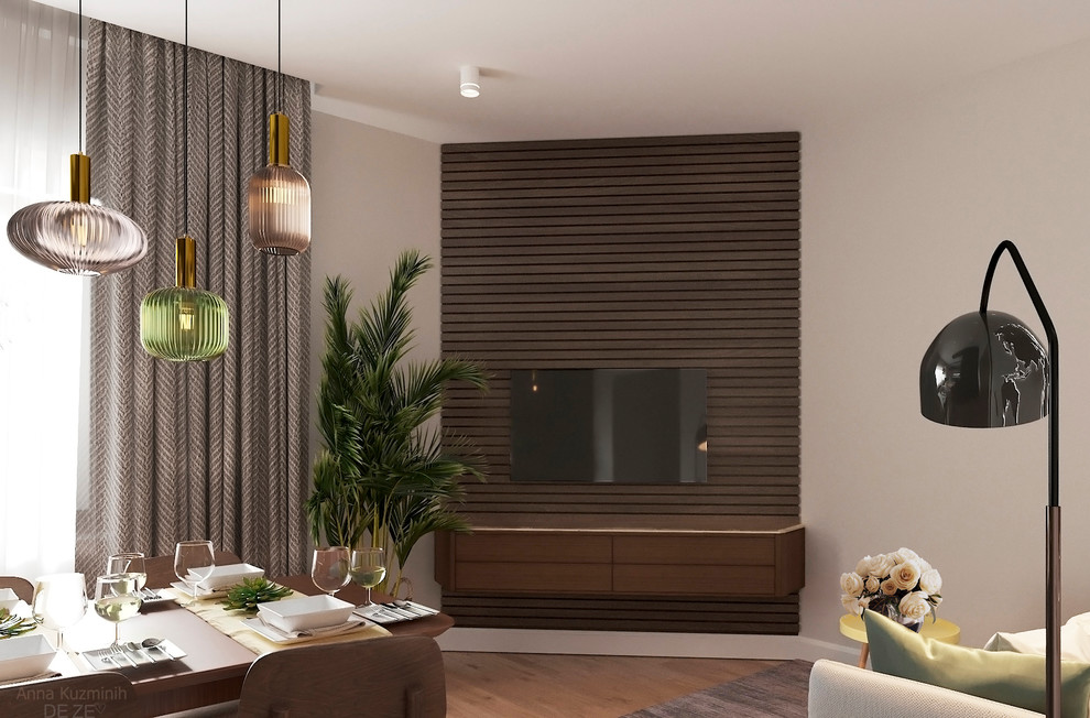 Кухня-гостиная 18.кв.м. Питер