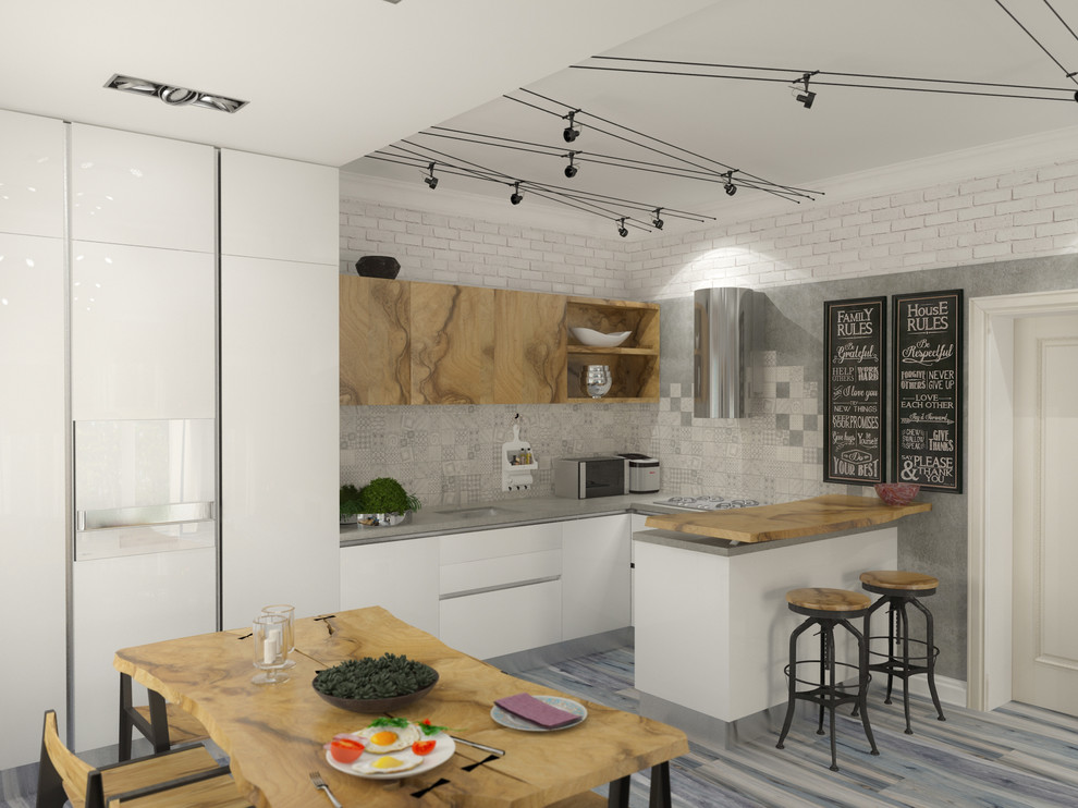 Средиземноморский лофт. Визуализация.