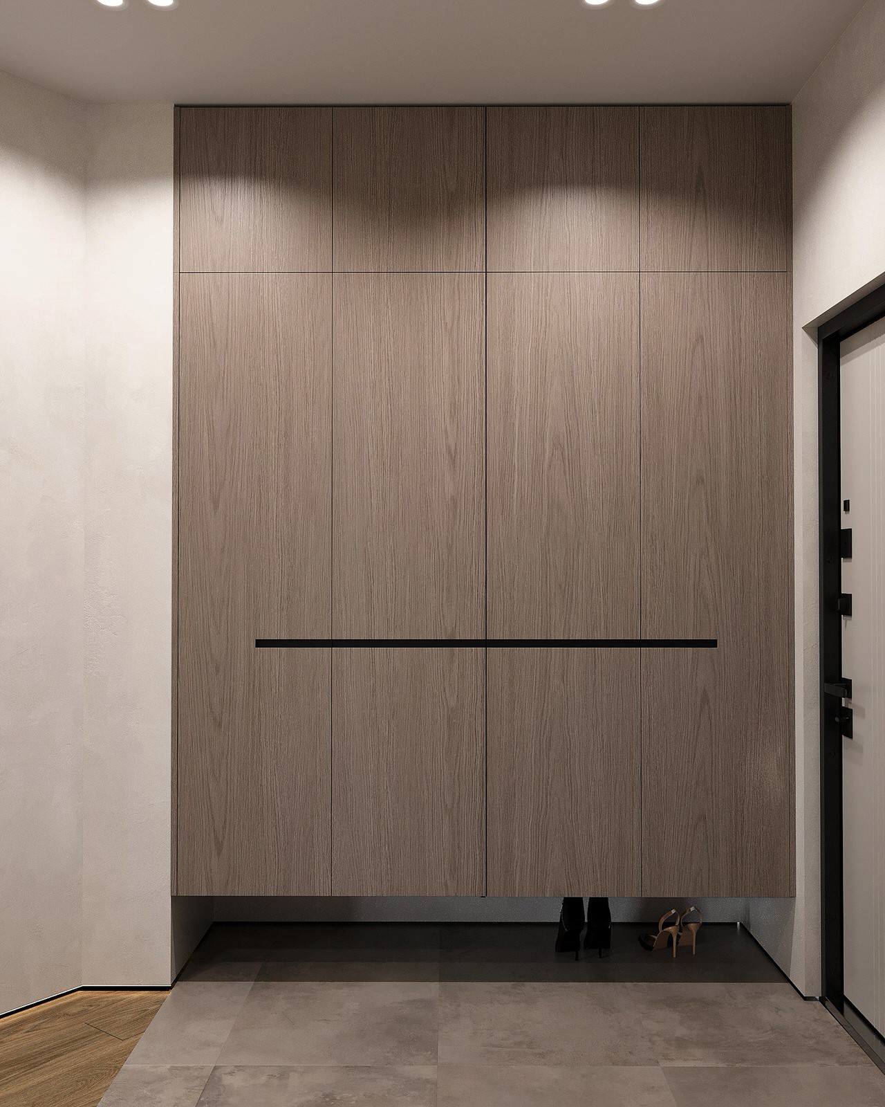 Евродвушка в жк Ilove 78м2 минимализм с элементами ваби-саби