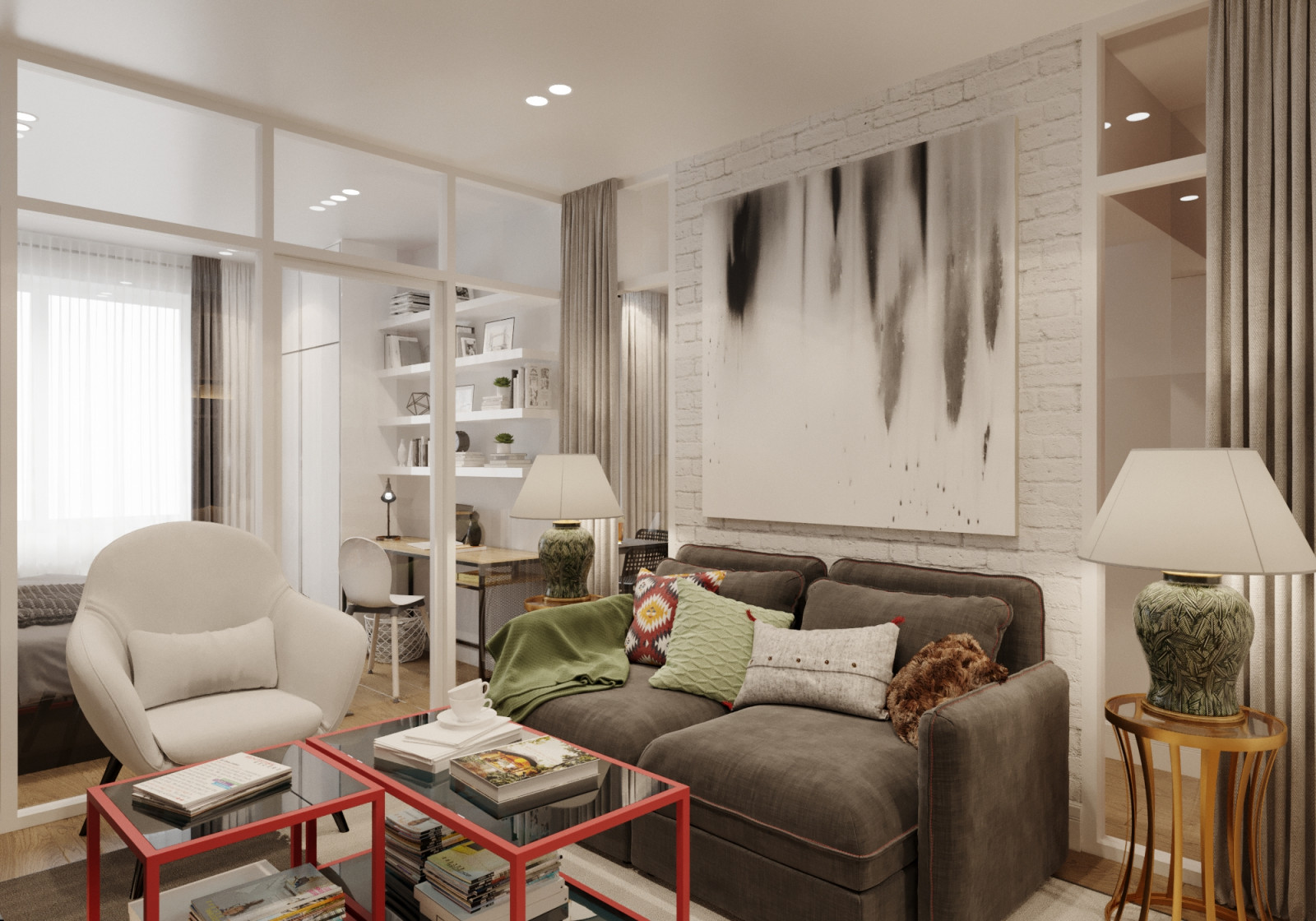 Маленькая квартира в ЖК "Галактика"