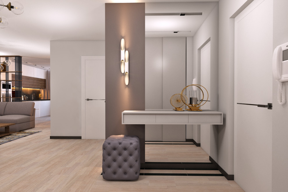 Проект "ONE STORY" 4-комнатная квартира площадью 107,3 м кв