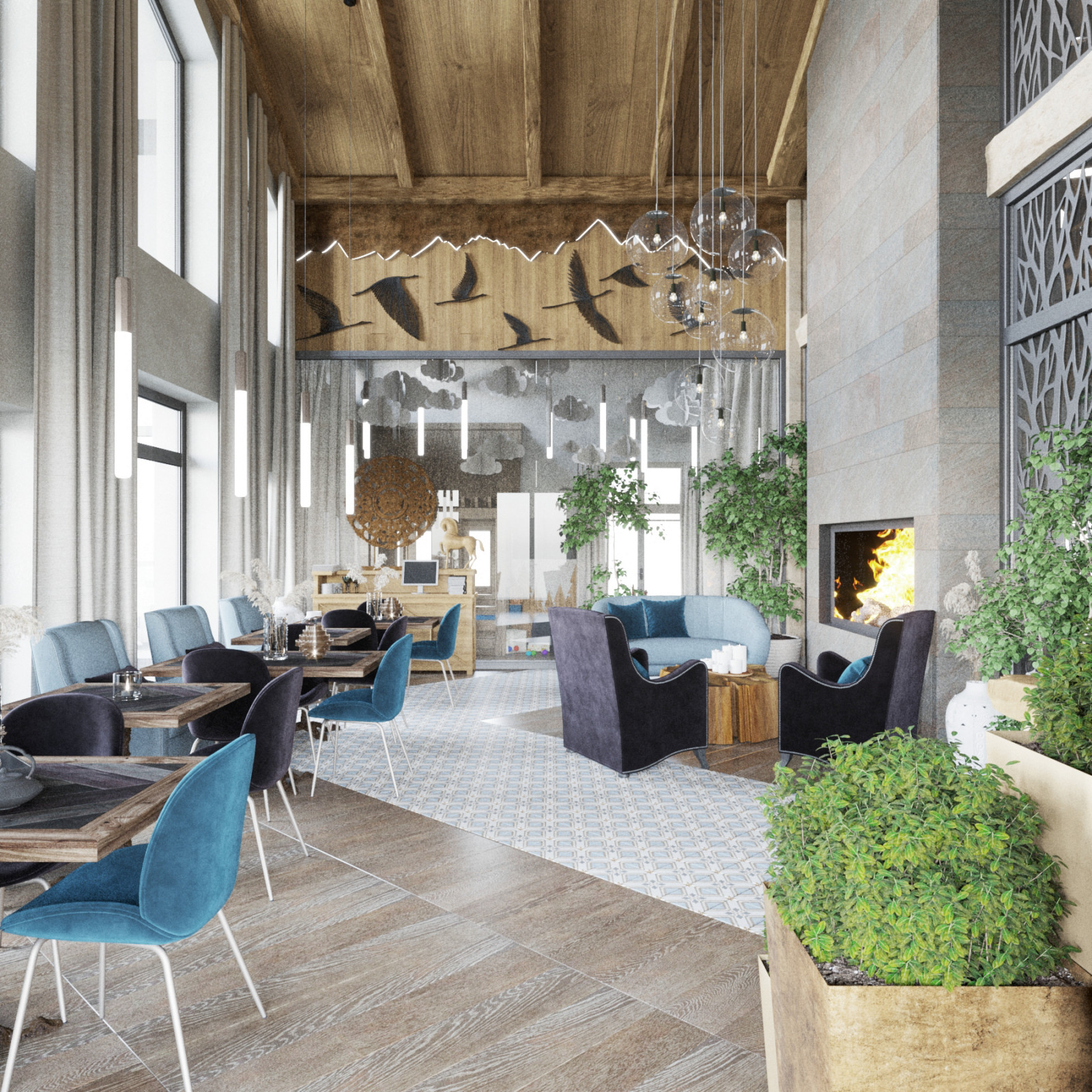 Обложка проекта: Ресторан загородного комплекса