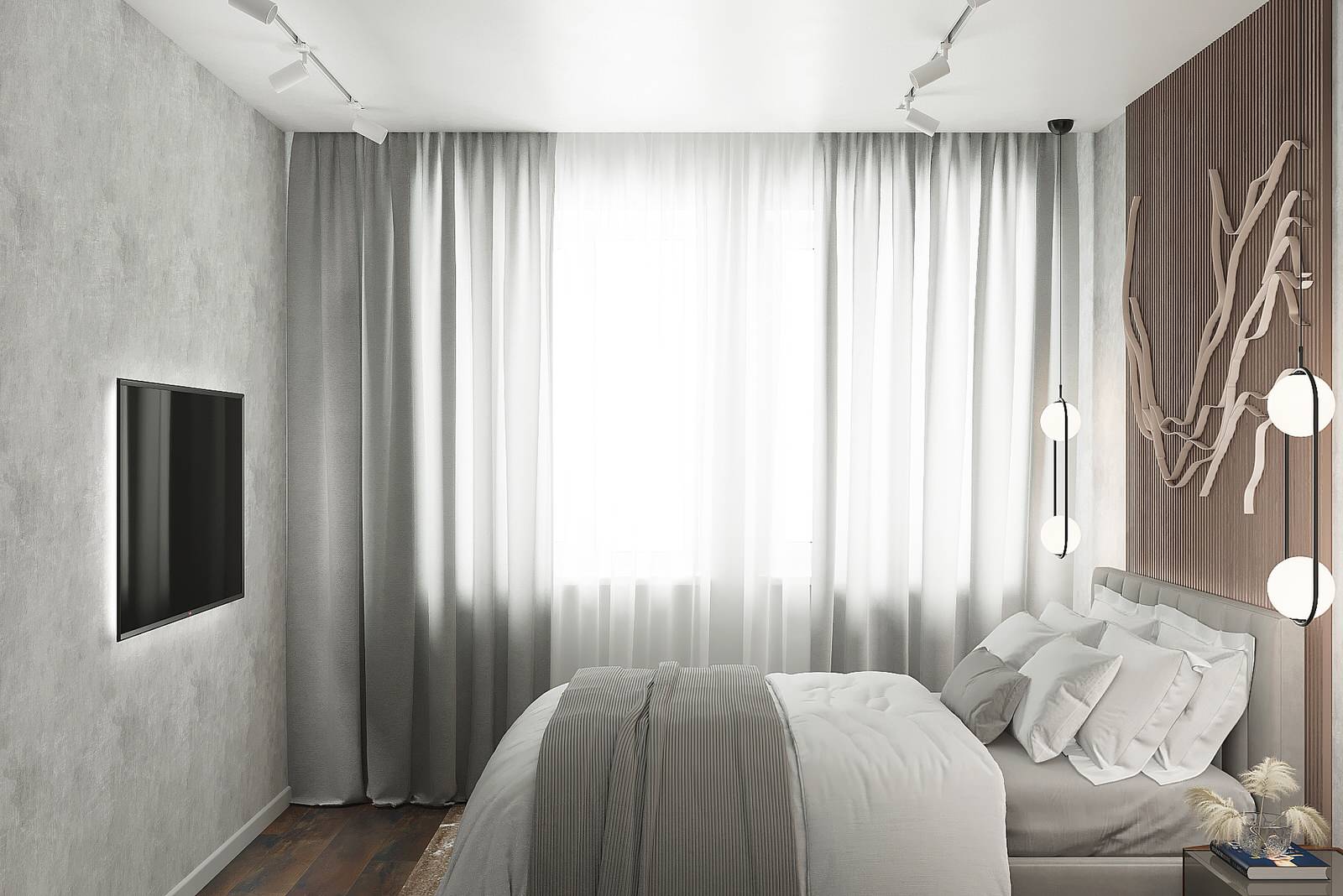 Двухуровневая квартира для молодой семьи