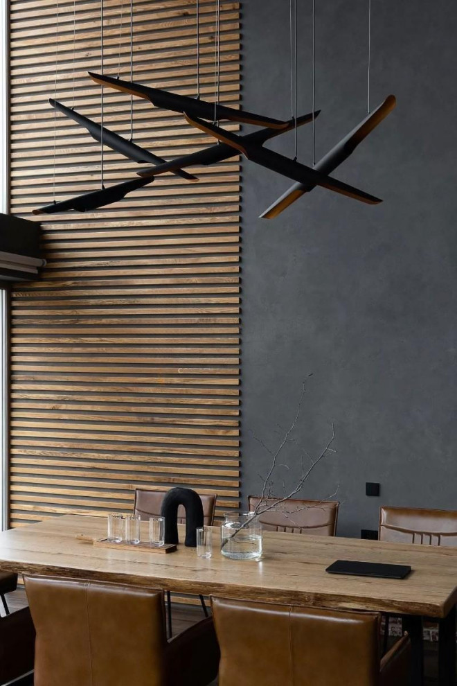 Реализованный дизайн-проект таунхауса в ЖК "На уровне"