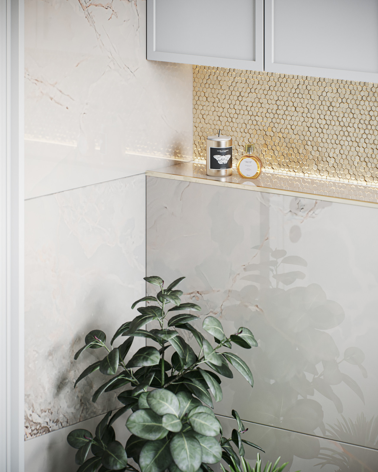 Обложка проекта: Душевая, частный дом 270 кв., КП Ясная поляна