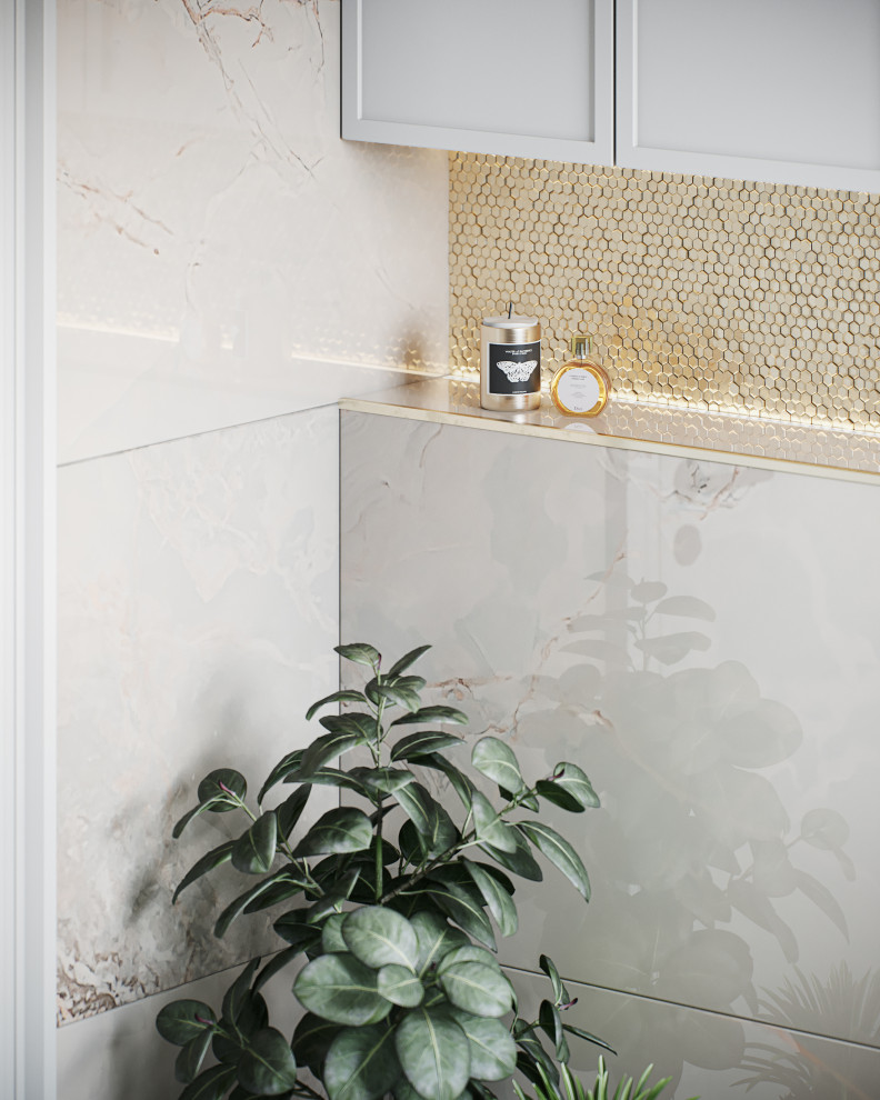 Обложка проекта: Душевая, частный дом 270 кв., КП Ясная поляна