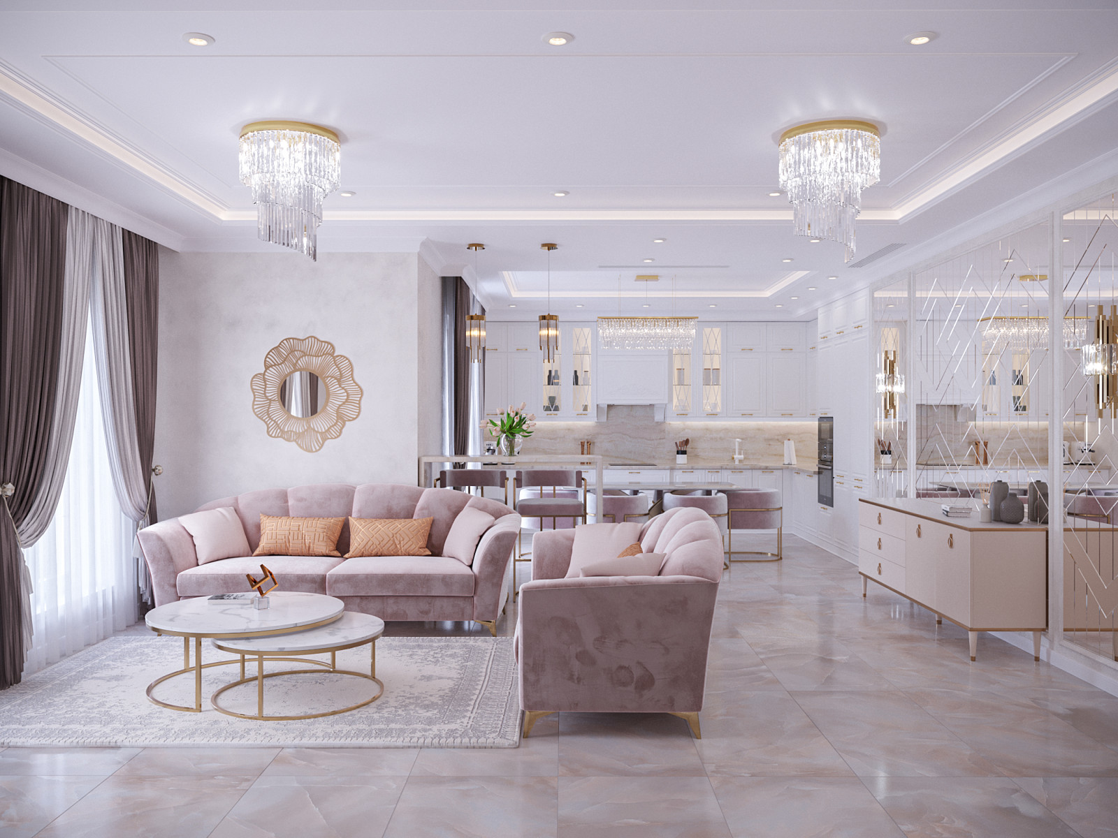 Кухня-гостиная