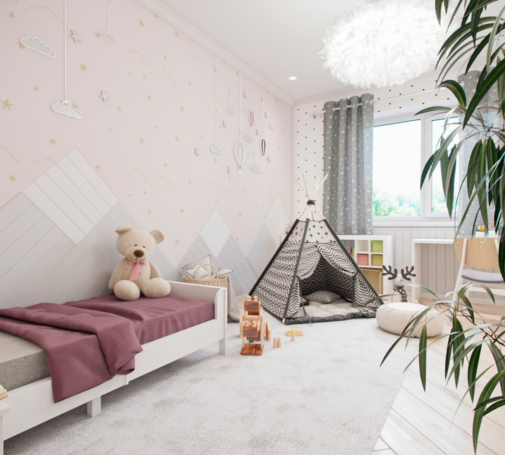 Квартира с элементами скандинавского стиля.