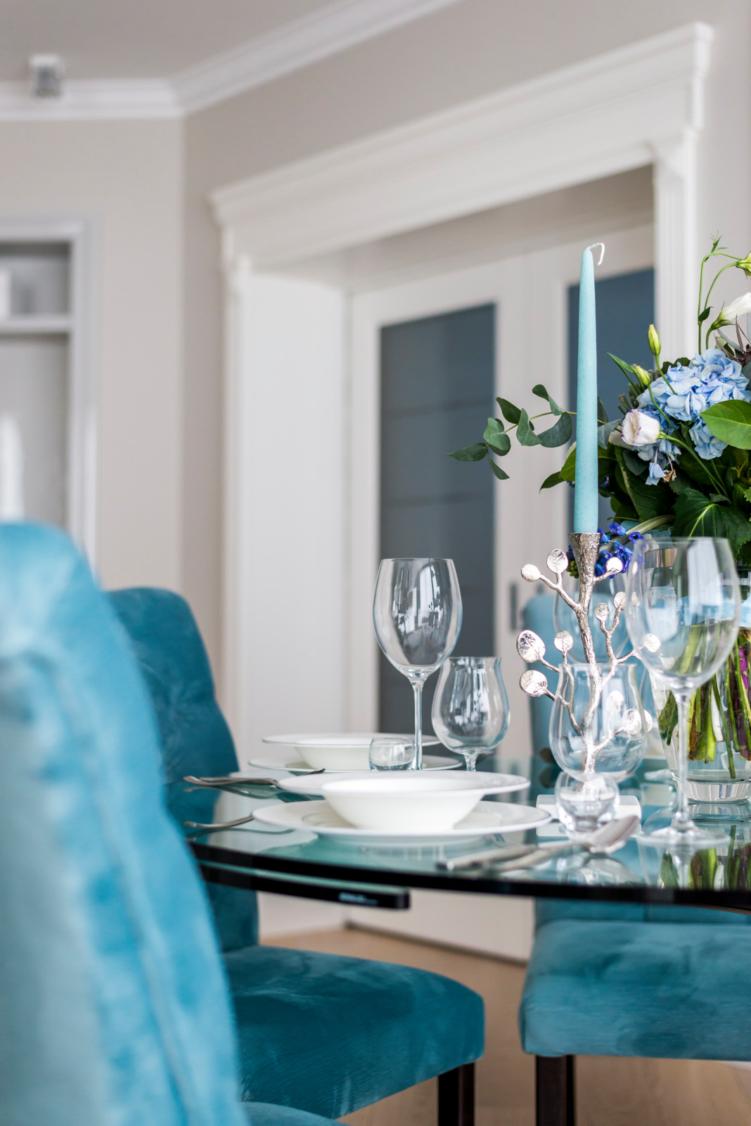 Интерьер квартиры в ЖК "Скай Форт"