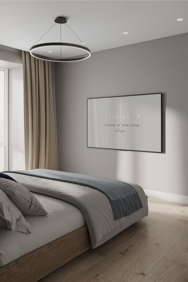 Квартира с современным интерьером для молодой семьи