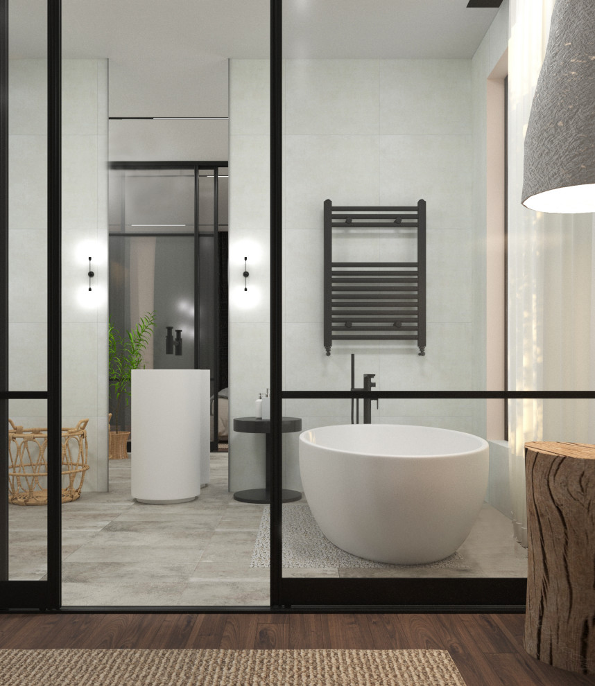 Интерьер частного дома в стиле эко-минимализм