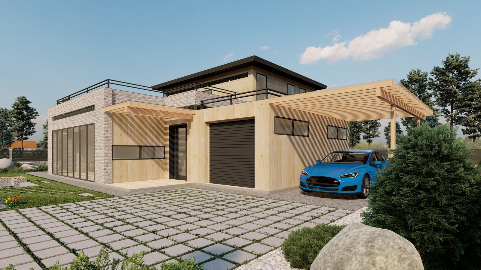 Индивидуальный жилой дом