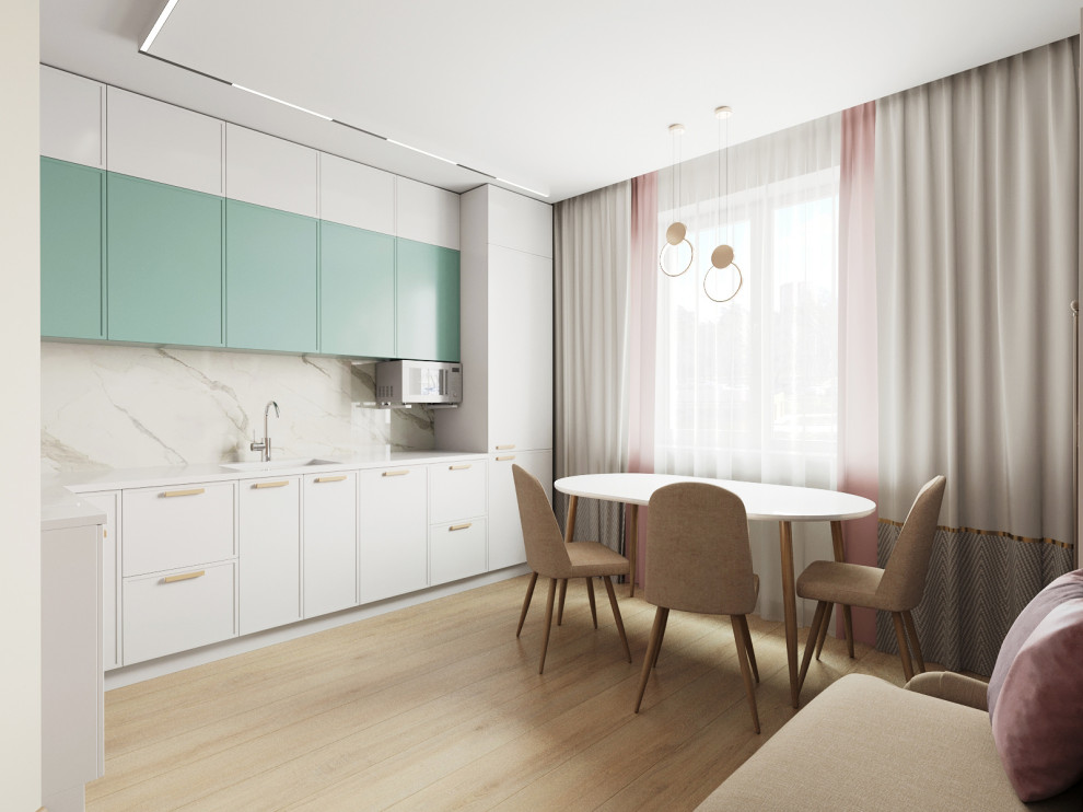 Теплая пастель и мягкая графика