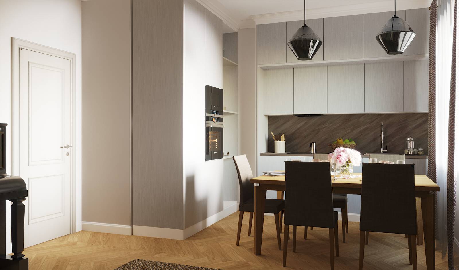 Кухня-гостиная