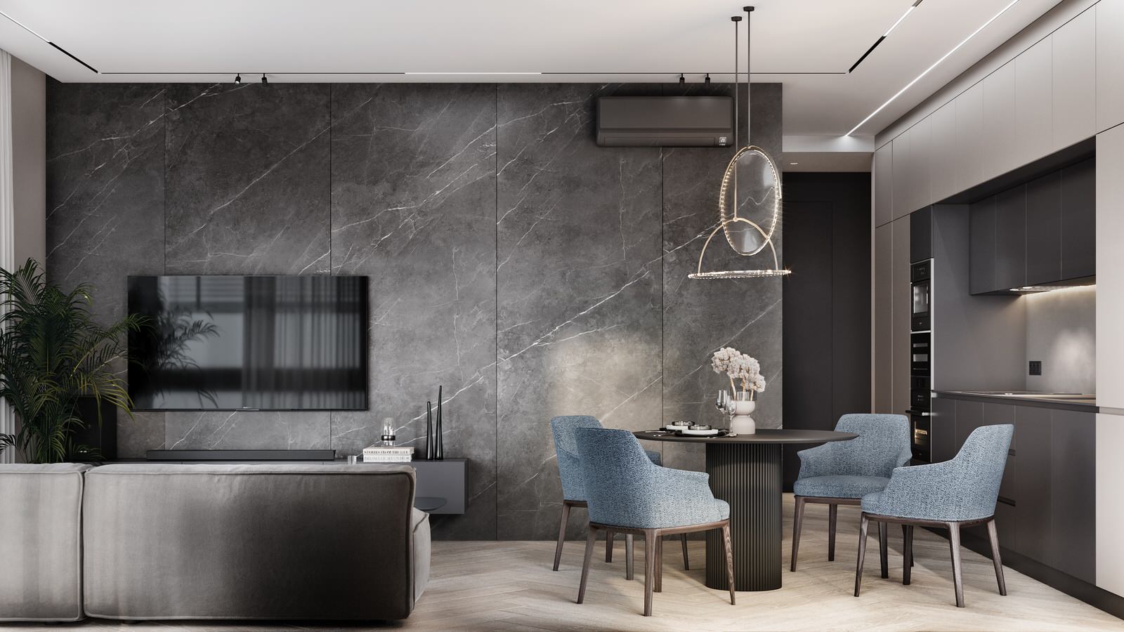 Обложка проекта: Moscow | ЖК Небо | 71 м²