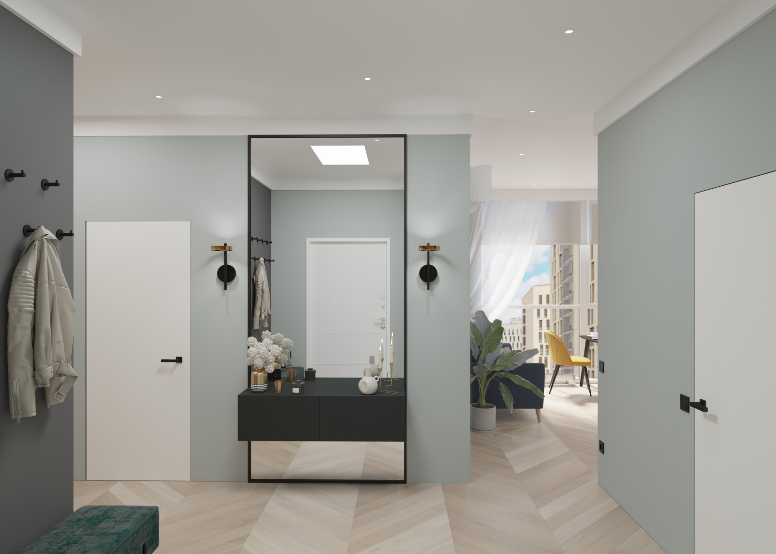 Обложка проекта: Квартира в ЖК "Хорошевский"