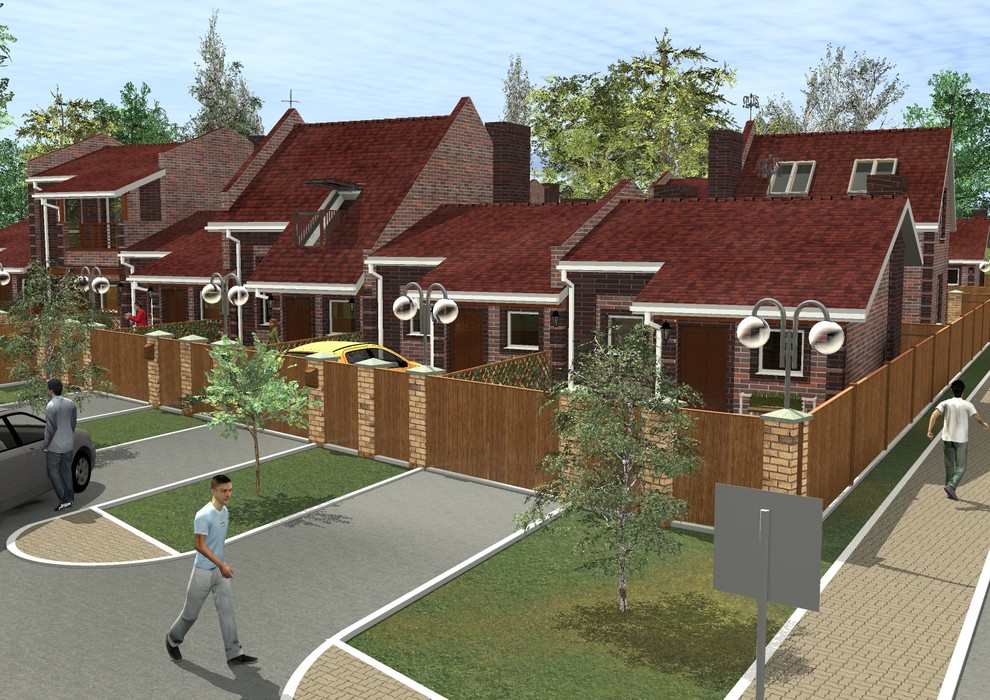 Жилой квартал в г. Азов