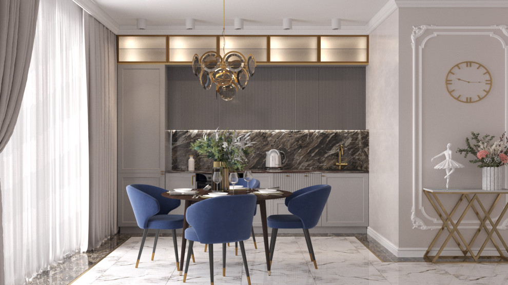 Замечательная кухня для заказчиков ЖК Гранд.