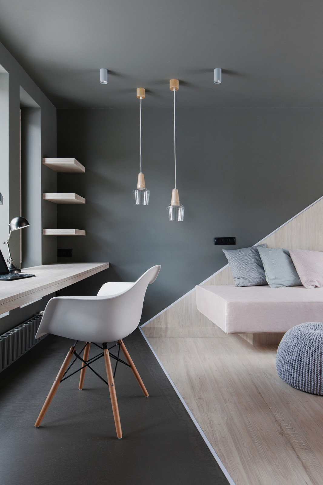 Ассиметричная гостиная для "Дачного ответа"