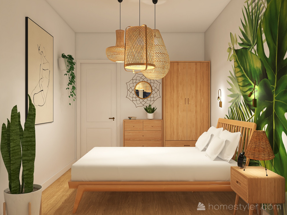 Обложка проекта: Гостевая спальня в экостиле