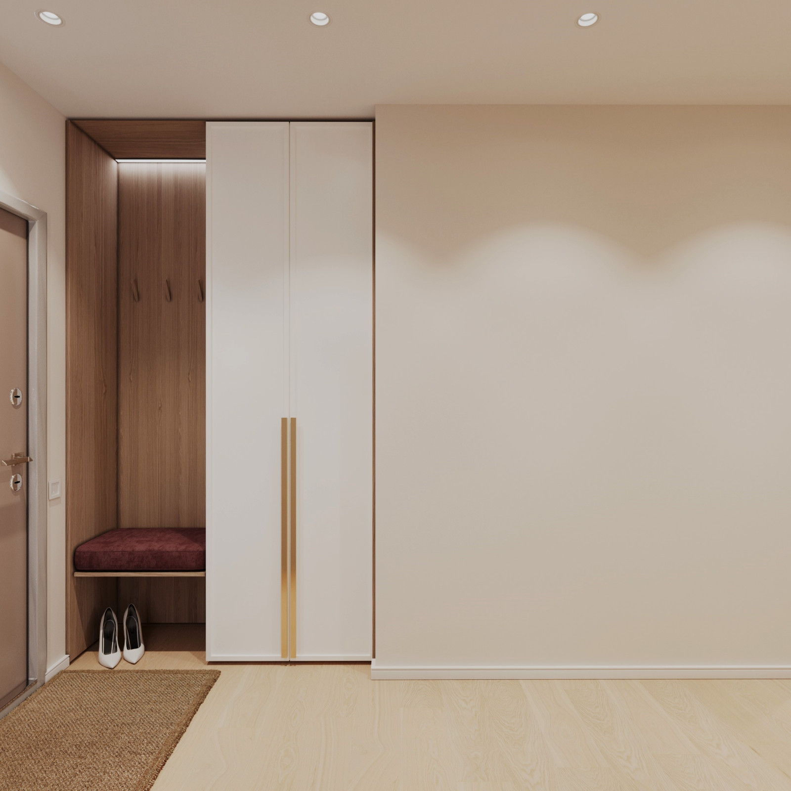 Обложка проекта: Семейная гармония: тёплый интерьер с яркими акцентами