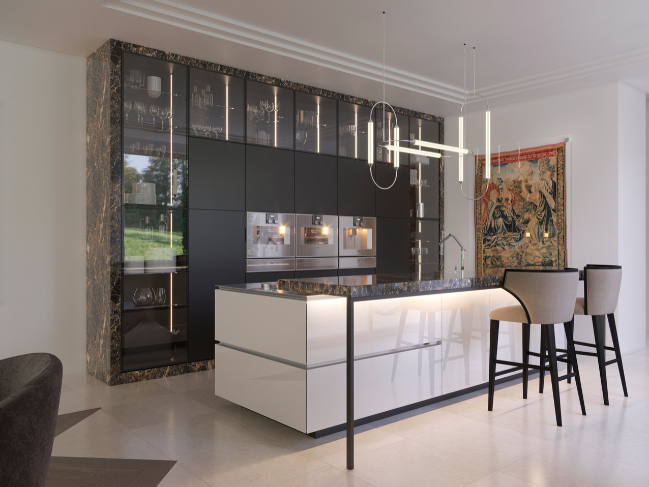 Дом в Австрии, Wohnküche