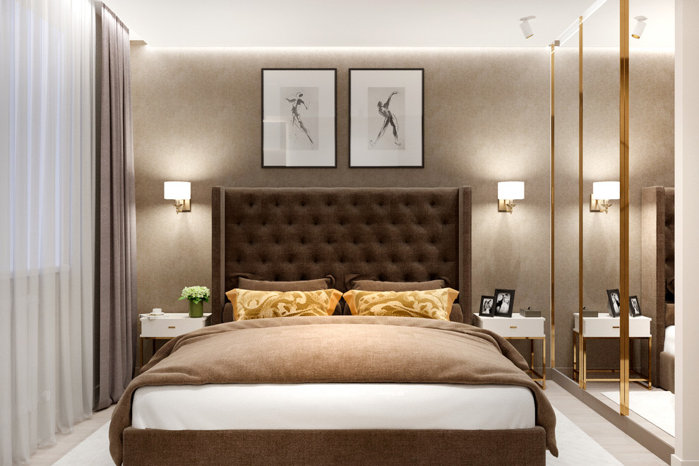 Интерьер в теплых тонах