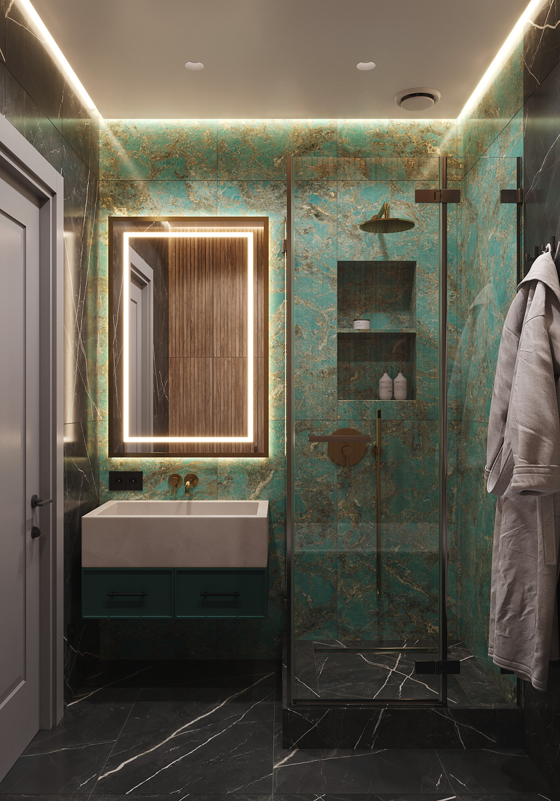 Дерево и камень