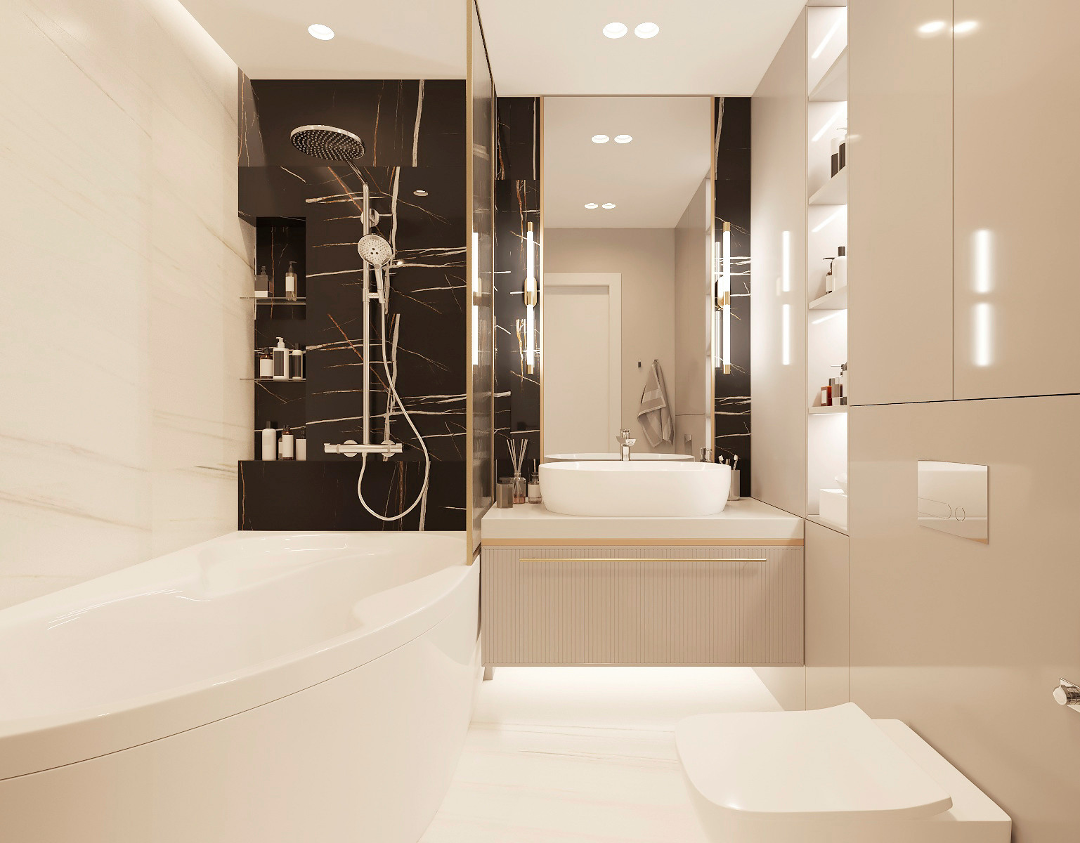 Дизайн интерьера квартиры 104 м.кв.