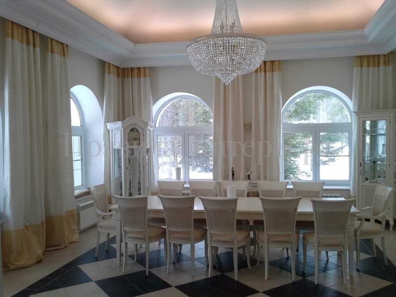 Текстильный декор для загородного дома