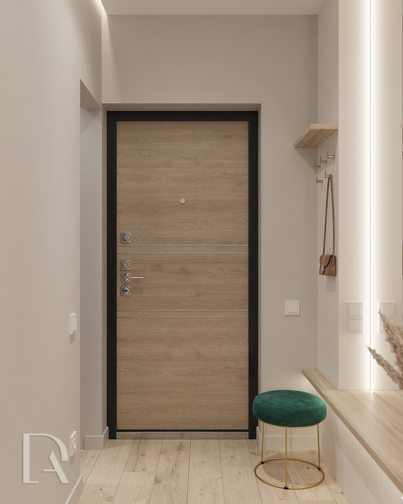 Обложка проекта: Квартира-малышка 33,4 м2