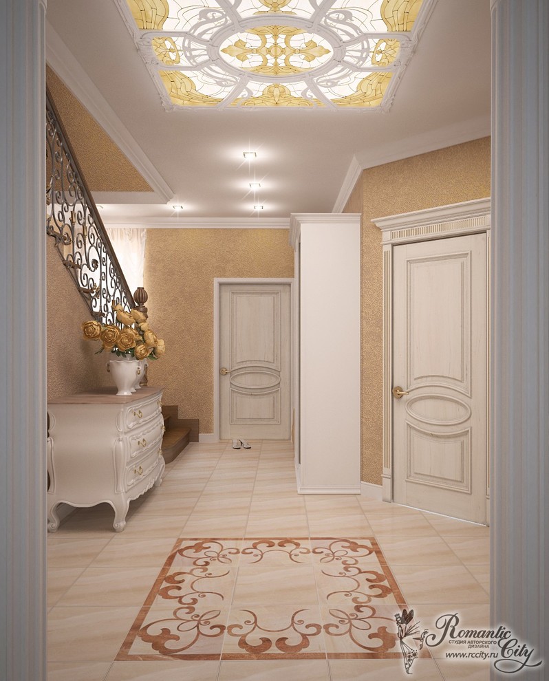 Обложка проекта: Дизайн дома в классическом стиле с нежной спальней